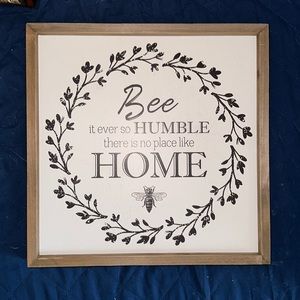 Bee Humble Home Sign
